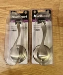 New 2 Left Hand Kwikset Balboa Passage Hall/closet Door Lever - Satin Nickel.. Fixed Price $20.00.