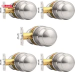 Probrico Brushed Nickel Passage Door Knobs Round Handles For Hall Closet. Fixed Price $51.71.