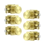 Knobonly 6 Pack Gold Door Knobs For Bedroom And Bathroom, Privacy .... Fixed Price $82.79.