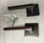 Emtek 5210HLOUS10B Helios Passage Door Lever Set Oil Rubbed Born -rh. Fixed Price $70.00.