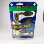 Schlage F10VAVA605 Avanti Passage Hall Closet Decorative Lever, Bright Brass. Fixed Price $29.94.