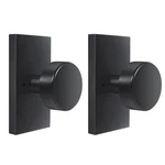 Dummy Door Interior, Matte Black Knobs Modern Rectangle Heavy Duty .... Fixed Price $65.40.