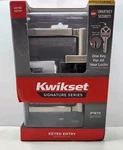 Kwikset 740PHL Signature Series Perth Keyed Entry Nickel Door Lever Handle. Fixed Price $32.88.