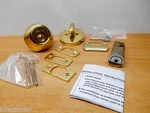 Copper Creek DB2410PB Standard Duty Single Cylinder Dead Bolt Polished Brass. Fixed Price $28.01.