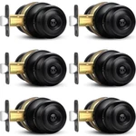 Sopoby Privacy Knob, 6 Pack Matte Black Round Keyless Doorknobs Interior.... Fixed Price $54.15.