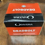 Ultra Security Deadbolt 86099 Designer Square. Fixed Price $33.99.