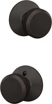 Schlage F10 Bwe Bowery Door Knob, Hall & Closet Passage Lock. Fixed Price $16.99.