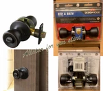 ...design House Terrace Oil Rubbed Bronze Reversible Privacy Door Knob. Fixed Price $22.39.