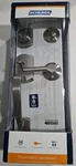 New Schlage F60 Grw 619 Brw Greenwich Handleset W/ Broadway Lever-satin Nickel. Fixed Price $66.50.