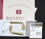Baldwin Estate 5114-030-MR Privacy Door Lever Handle Pair Polished Brass New. Fixed Price $69.99.