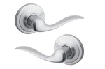 Kwikset 720TNL 26D Rcal Rcs Tustin Hall/closet Lever Satin Chrome. Fixed Price $22.99.
