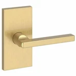 Baldwin FD.SQU.R.CFR.044 Square Non-turning Two-sided Dummy Door Lever Set-brass. Fixed Price $67.15.