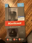 New Kwikset Pismo Passage Door Knob Matte Black 730PSK Rdt 514 Bed&bath Microban. Fixed Price $23.45.