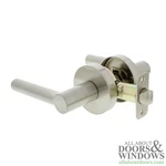 Ultra Security Windsor Round Rod Door Lever Passage Lock Satin Nickel, 1. Fixed Price $9.99.