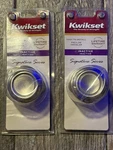 Kwikset Pull Door Knob Satin Nickel Model 97880-715 Upc: 883351046428. Fixed Price $24.99.