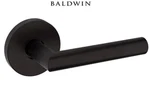 Baldwin 5173190PASS Passage Door Lever Set With 5046 Rose, Satin Black. Read Pls. Fixed Price $178.00.