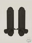 Emtek 5368-US10B Oil Rubbed Bronze Annapolis 2-POINT Dummy Lockset. Fixed Price $193.13.