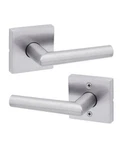 Kwikset 720MILSQT-26D Milan Lever With Square Rose Passage Door Lock 6AL. Fixed Price $27.84.