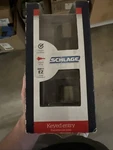 Schlage F51 V 609, Antique Brass Bell Knob, Keyed Entry. Fixed Price $29.87.