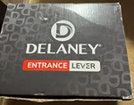 Delaney Hardware Cira Polished Chrome Bed/bath Door Handle, Entrance Lever. Fixed Price $30.00.