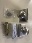 Schlage F10 619 Add Passage Andover Door Knobset Satin Nickel. Fixed Price $20.99.