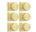 Haidms Brushed Gold Dummy Door Knobs Half Brass Turning. Fixed Price $59.99.