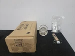 Emtek 5109MDC US15 Modern Disc One-sided Passage Crystal Door Knob Satin Nickel. Fixed Price $79.99.