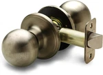BK2020AB Ball Door Knob, Passage Function, 1 Pack, In Antique Brass. Fixed Price $18.83.