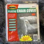 Packrite Plastic Chair Cover 46 X 76 Two In Package. New SS-9050. Fixed Price $5.00.