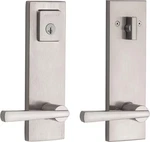 Baldwin Spyglass Single Cylinder Front Door Handleset Featuring Smartkey Securit. Fixed Price $198.99.