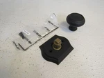 Baldwin Single Dummy Knobset Non-turning One-sided Surface Mount HDTRATAR190. Fixed Price $49.23.