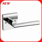Kwikset 91570-027 Montreal Square Half-dummy Lever, Polished Chrome R23. Fixed Price $17.95.