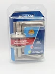 Schlage Broadway Entry Door Lever Keyed Satin Nickel F51 Fla 619. Fixed Price $37.99.