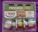 Premier Lock PA02 Stainless Steel Passage Door Knob Hall Closet US32D New. Fixed Price $16.99.