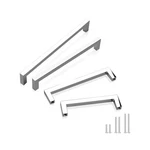 Gobekor 100 Pack Cabinet Handles Polished Chrome 5IN(128MM) Hole Center Solid.... Fixed Price $321.76.