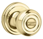 Kwikset Polished Brass Bed & Bath Door Knob 730CN. Fixed Price $16.74.