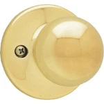 (2)-KWIKSET Polished Brass Polo Interior Dummy Door Knob 488P 3 Cp. Fixed Price $29.85.