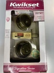 Kwikset 985 Series Double Cylinder Keyed Both Sides Deadbolt, Venetian Bronze. Fixed Price $29.88.