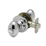 Copper Creek EK2030PS Egg Door Knob, Privacy Function, 1 Pack, In Polished. Fixed Price $14.99.