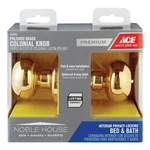 New 3933VB Colonial Polished Brass Steel Privacy Knob Grade. Fixed Price $15.29.
