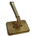 Signature Hardware 479335 Matteen Rt-handed Dummy Door Lever Set Antique Brass. Fixed Price $39.90.