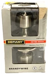 Defiant Keyed Entry Door Knob Stainless Steel Finish, Brandywine 32T8600B. Fixed Price $14.99.