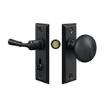 Deltana SDLS480 Privacy Tubular Screen Door Handleset - Black. Fixed Price $63.90.