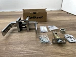 Kwikset 740SALSQT Singapore Lever Square Rose Entry Door Lock Smartkey - Nickel. Fixed Price $31.49.
