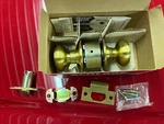Vintage, Schlage, Hallway, A10S, 606, Plymouth, Satin Brass, Nos. Fixed Price $39.95.