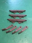 New Lot Of 4 Andersen Lock Handle In Stone 1995 -present 1361916 (w/ Covers). Fixed Price $14.95.