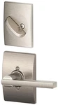 Schlage F59-LAT-CEN Latitude Single Cylinder Interior Pack Nickel. Fixed Price $92.11.