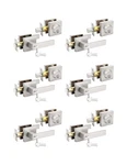 6 Pack Brushed Nickel Keyed Alike Front/exterior Door Lever With Single Cylin.... Fixed Price $231.01.