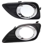CARLIGHTS360 For 2010 2011 Toyota Camry Fog Bezel Cover Pair Driver And. Fixed Price $29.96.