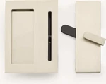 Emtek 222202 Modern Rectangular Surface Jamb Mounted Privacy Lock - Nickel. Fixed Price $210.40.